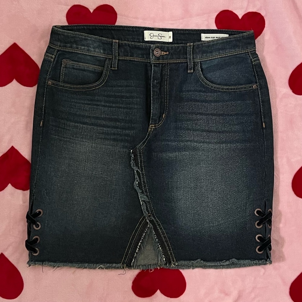 Jessica Simpson denim skirt